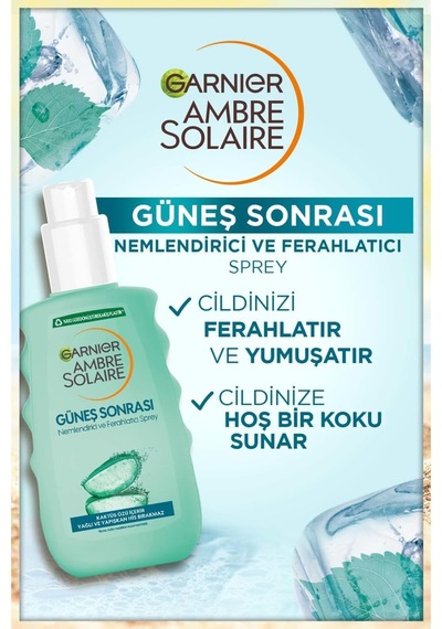 Tr Skin Naturals Ambre Solaire Güneş Sonrası Nemlendirici Ferahlatıcı Sprey 200 Ml