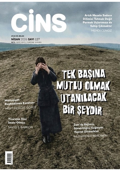 Cins Dergi 127.sayı Nisan 2026