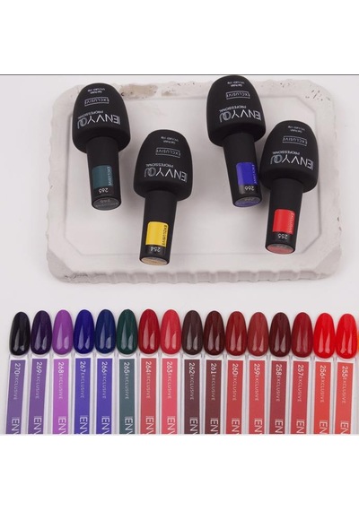 Envy Kalıcı Oje Exclusive Koyu Kırmızı 10gr No:257