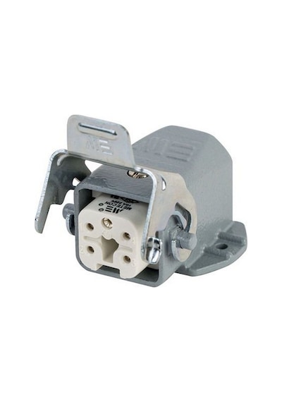 Mete Enerji 5x10a. Çoklu Makine Prizi Eğik Geçişli Metal Man. 403013s
