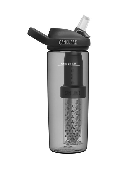 Camelbak Eddy + Tritan Renew Lifestraw 600 Ml Gri