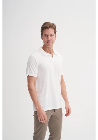 Cazador 4204 Polo T-shirt Beyaz