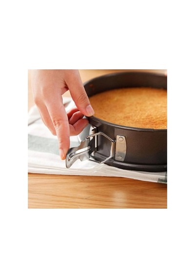Patisse Yuvarlak Kelepçeli Altı Çıkan Pasta Kek Kalıbı 6.5x22 Cm Çok Renkli