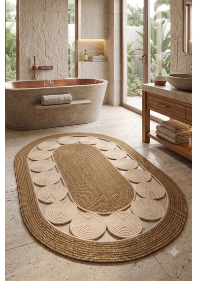 Jüt Hasır Oval Kilim Dekoratif Örgü Model Halı Salon Oturma Odası Mutfak Koridor Yatak Odası Banyo Balkon Yolluk Bohem Ev Dekoru 233hasırkrem Jüt Hasır Oval Kilim Dekoratif Örgü Model Halı Salon Oturma Odası Mutfak Koridor Yatak Odası Banyo Balkon Yolluk Bohem Ev Dekoru 233hasırkrem