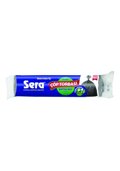 Sera Battal Boy Çöp Torbası Siyah 72 x 95 CM