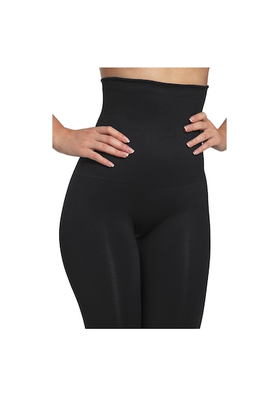 Elilom Tini Yüksek Bel Göbek Toparlayıcı Şekillendirici Sıkılaştırıcı Korse Tayt Shapewear Leggings Siyah