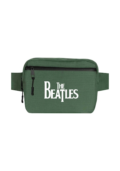 The Beatles Logo Yeşil Bel Çantası
