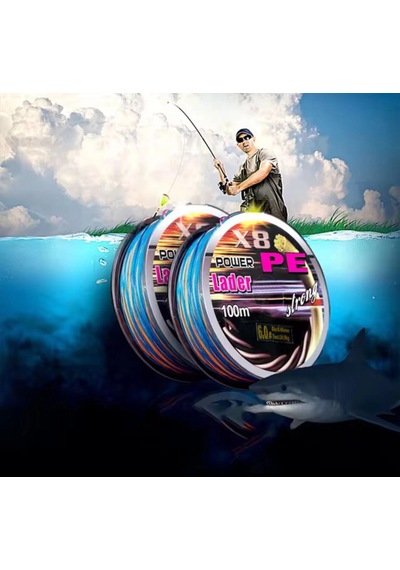 100 Metre Balıkçı İpi X8 Pe Örgü Misina 38403696