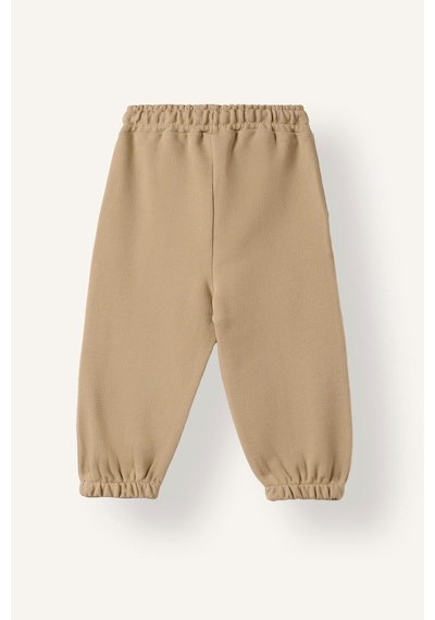 Defacto Beli Bağcıklı Yama Cepli Jogger Fit Pike Eşofman Altı Erkek Bebek I3545a526wnbg203 Bej-bg203