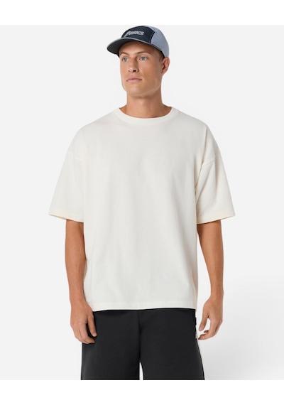 Asics Asıcs Track Club Herıtage Relaxed Tee Erkek Bej Kısa Kollu Tshirt 2033c122-100