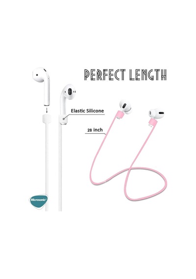 Airpods 4.nesil/anc Manyetik Mıknatıslı Kulaklık İpi Kırmızı Airpods 4 İle Uyumlu Kılıf - Kırmızı