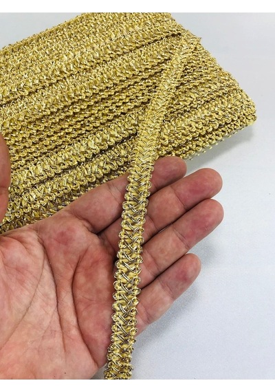 FdayAksesuar Simli Gold Dekoratif Şerit FRDY15590