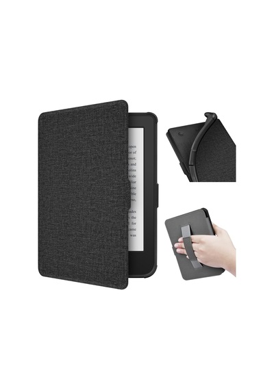 Kobo Clara Colour/bw/2e E Kitap Okuyucu Kılıfı Tutacaklı - Siyah
