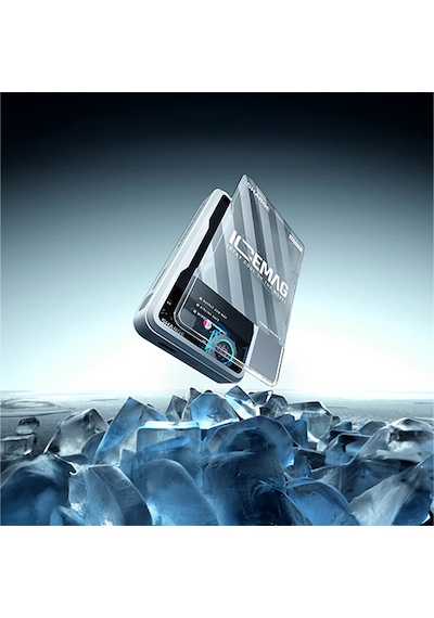 Sharge ICEMAG - Aktif Soğutmalı Manyetik Kablosuz PowerBank - Siyah