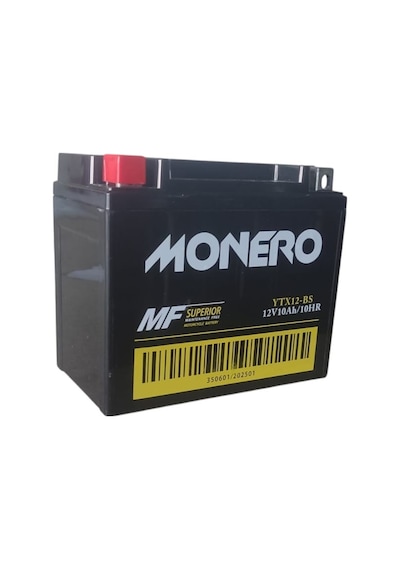 Monero 12v 10amper Ytx Bs Motosiklet Akü Ebatlar: 150 X 86 X 31mm