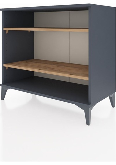 Hyperion Şifonyer 2 Raflı 88x44x80 Antrasit-çam Antrasit