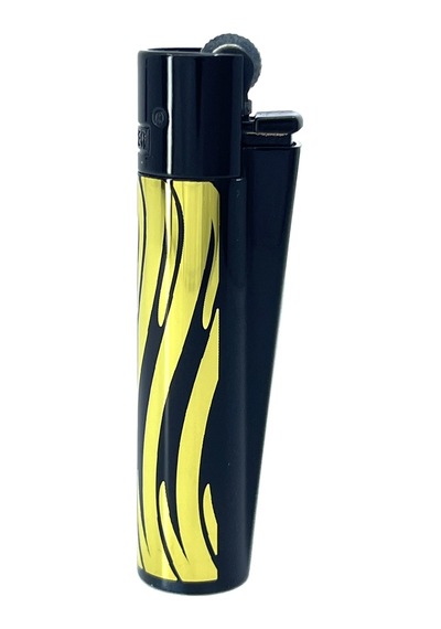 Clipper Metal Özel Elegant Serisi Çakmak - Gilded Flow Siyah