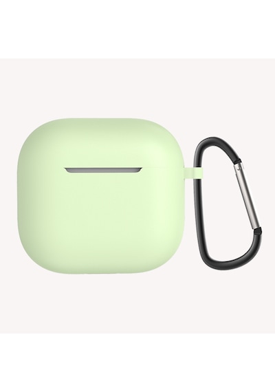 Ariatech Apple Uyumlu AirPods 4 Standart Silikon Kılıf-açık Yeşil Açık Yeşil