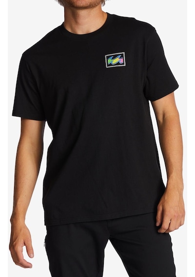 Billabong Abyzt01697-Blk Crayon Wave Ss Erkek T-Shirt 001