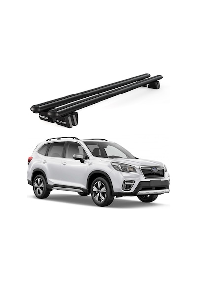Pençe Subaru Forester Ara Atkı 2013-2018 Uyumlu Siyah Ara Atkı Port Bagaj Tavan Barı
