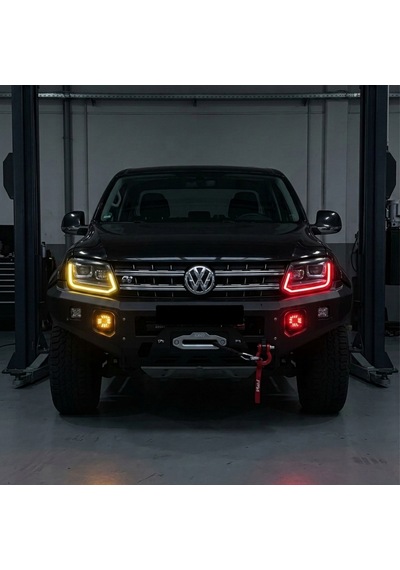 Fortex Gömme Angellı Led Lamba 12/24v 2' Li Set