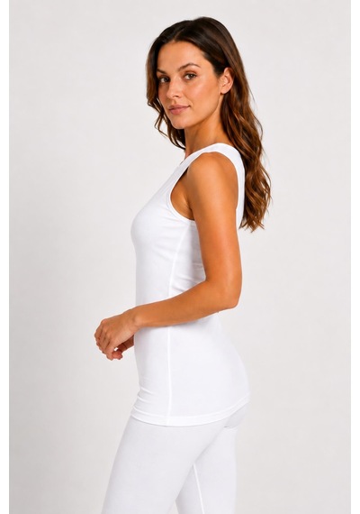 Gd Goldoremi Premium Kadın Büyük Beden Bambu Nefes Alabilen Kumaş Kolsuz Sıfır Kol Body Atlet Beyaz Gd Goldoremi Premium Kadın Büyük Beden Bambu Nefes Alabilen Kumaş Kolsuz Sıfır Kol Body Atlet Beyaz