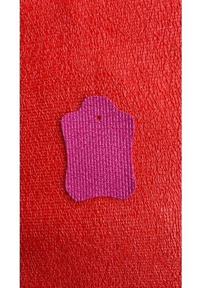 Elsa Desen Suni Deri Döşemelik, Çantalık 100 X 140 Pantone 17-2521tcx Pembe