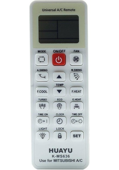 Mitsubishi Uyumlu Universal Akıllı Klima Kumandası K-Ms636