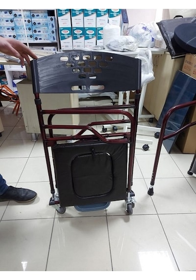Medikaltec Tekerlekli Tuvaletli Hasta Sandalyesi