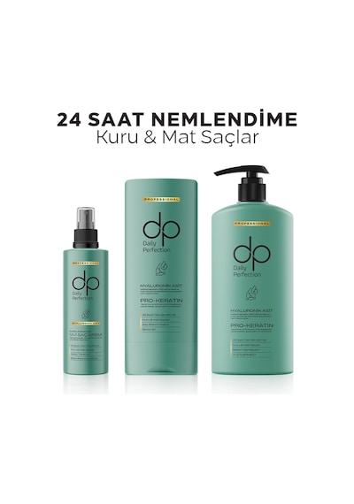 Daily Perfection Pro Hyaluronik Asit Saç Kremi 350 ML