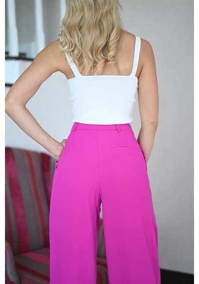 Lemajh Pembe Palazzo Pantalon-pembe Pembe