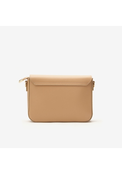 D81 Warm Beige Omuz Çantası Kadın Renza Piumelli Milano Bag Bej