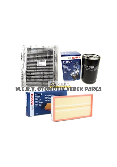 Vw Golf 4 1.6 8V Filtre Bakım Seti (1998-2006) Akl Aeh