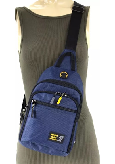 Ogdo - Göğüs, Sırt Çantası - Body Bag - 4980 Lacivert