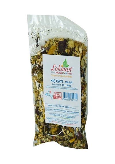 Lokman Bitkisel Karışık Osmanlı Çayı Kış Çayı 100 G