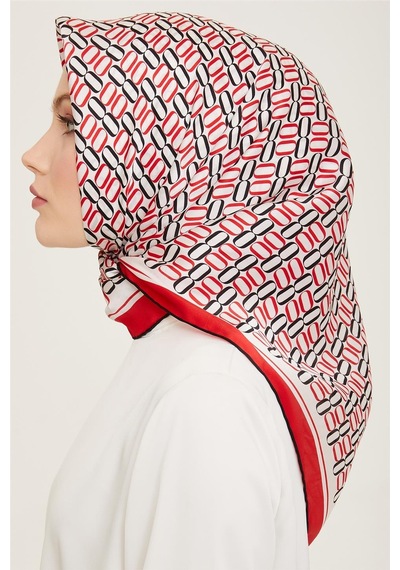 Armine Sura İpek Eşarp 24ya9149 31 - Desenli