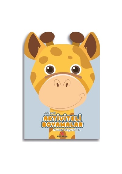 Stickerli Aktivite Ve Boyamalar Orman Hayvanları - Yqbx-633111