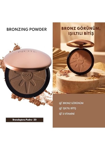 Bronzing Powder 20 Bronzlaştırıcı Pudra 0