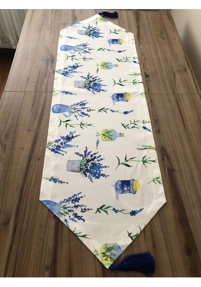 Lavanta Bahçesi Runner Çok Renkli