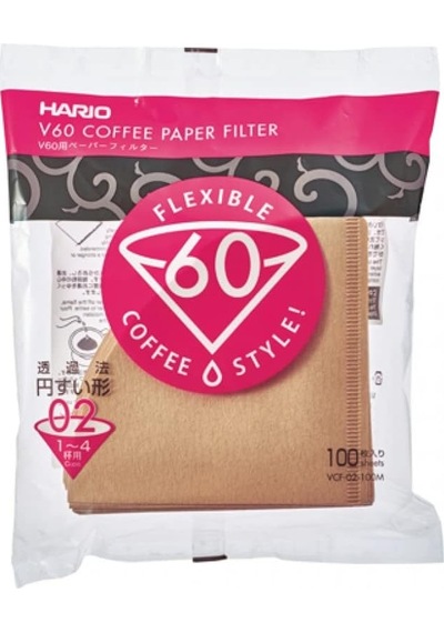 V60 02 Dripper Filtresi Natürel 100 Adet S