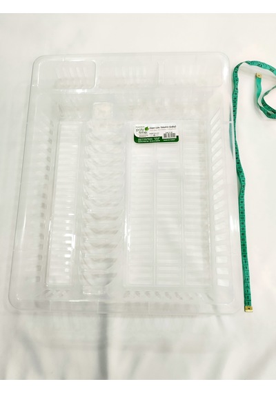 Poly Time Tabaklık Bulaşıklık E-195 Bulaşık Sepeti Şeffaf