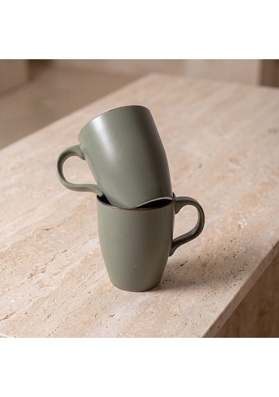 Güral Barista 2li Yeşil Mat Porselen Kupa Seti Diğer