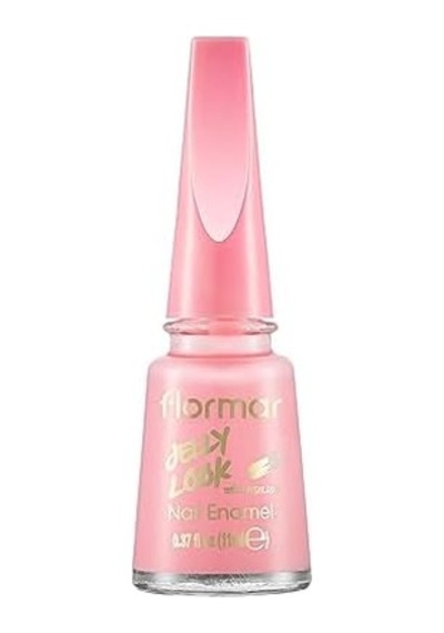 Jel Görünümlü Parlak Oje Pembe - Jelly Look Nail Enamel - Jl27 Milky Pinky - 8690604282210