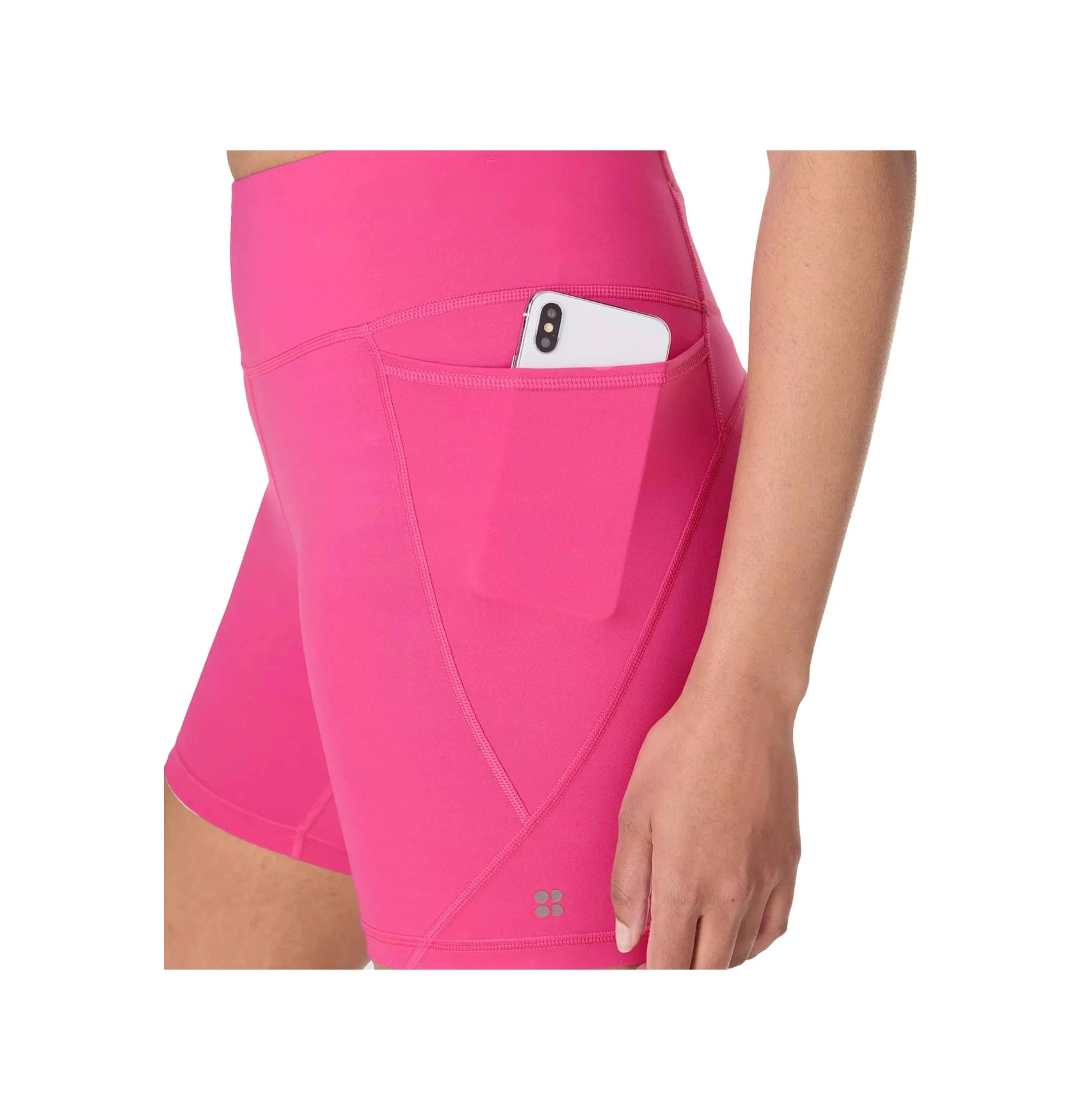 Sweaty Betty Sweaty Betty Power 6 Biker Shorts Kadın Gri Koşu Şortu 5122 Gri