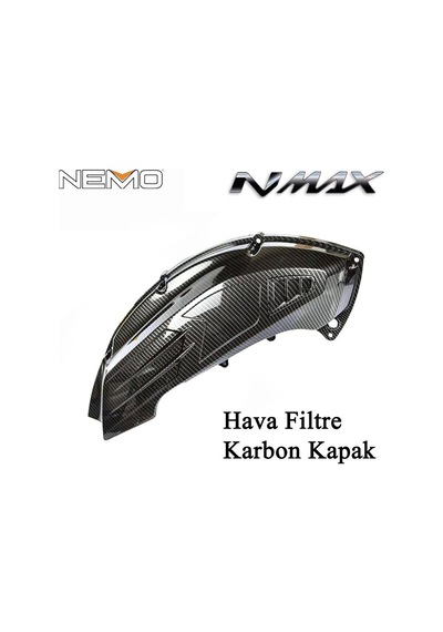 Yamaha Nmax 125/155 2021-2023 Hava Filtre Kapak Karbon