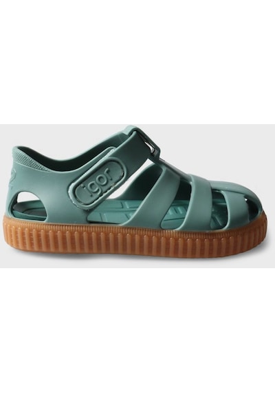Igor Unisex Çocuk Sandalet S10291 Koyu Yeşil