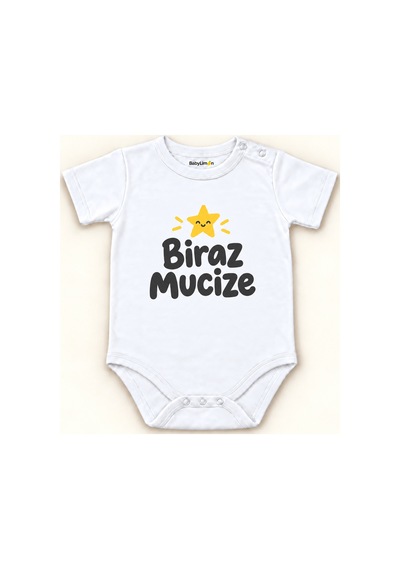 Babylimon Biraz Mucize Beyaz Kısa Kollu Çıtçıtlı Bebek Zıbını Beyaz - Biraz Mucize - 928161960 Beyaz - Biraz Mucize Babylimon Biraz Mucize Beyaz Kısa Kollu Çıtçıtlı Bebek Zıbını Beyaz - Biraz Mucize - 928161960 Beyaz - Biraz Mucize