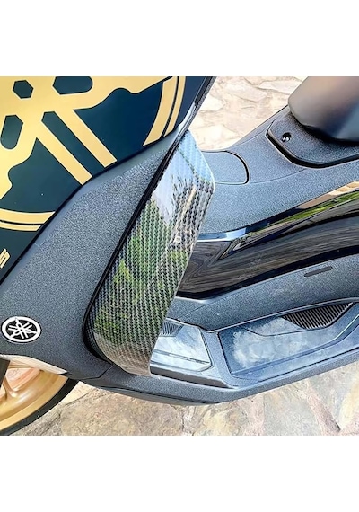 Yamaha Nmax 155 2020-2023 Rüzgar Saptırıcı Bacak Koruma Carbon