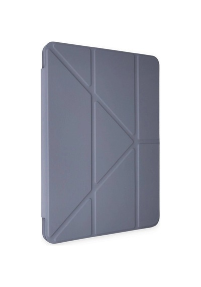 Apple Uyumlu iPad 10.2 8.nesil Kılıf Kalemlikli Mars Tablet Kılıfı - Lavender Laptop Çantası