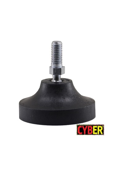 M8X35 Civatalı Çap 65 Plastik Teleskobik Ayak